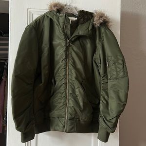 H&M Bomber Jacket - Green